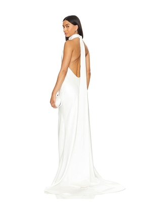 SAU LEE Persephone Gown in Ivory. Size 2. Also in 0, 4, 6.