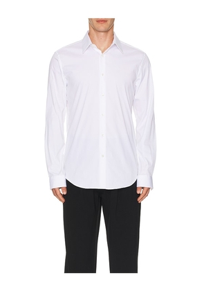 Theory Sylvain Wealth Shirt in White. Size M. Also in S.