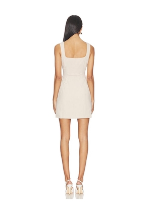 SOVERE Volition Long Line Dress in Nude. Size M. Also in S, XL.