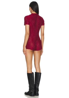 Somebodee x REVOLVE Capri Romper in Red. Size M. Also in L.