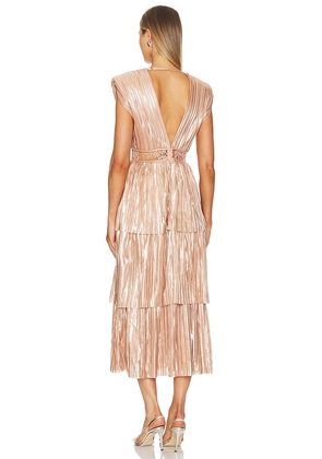 Sabina Musayev Davina Dress in Rose Gold. Size S. Also in M, L.