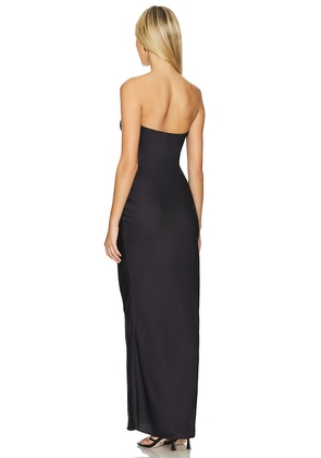 ROCOCO SAND Maxi Dress in Black. Size S. Also in XS, M, L, XL.