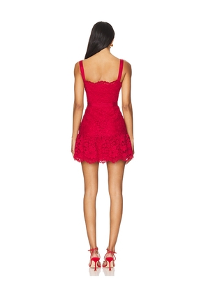 SAYLOR Verena Dress in Red. Size M. Also in S, XS.