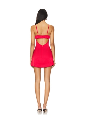 superdown Claire Mini Dress in Red. Size L. Also in XL.