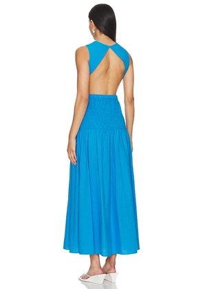 SNDYS Lottie Dress in Blue. Size M. Also in XXS, L.