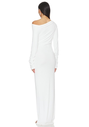 SNDYS Reyna Maxi Dress in White. Size M. Also in L, S, XL, XS, XXL, XXS.