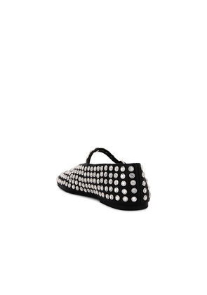 Tony Bianco Miami Flat in Black. Size 5. Also in 6, 6.5, 7, 7.5, 8, 8.5, 9, 9.5.