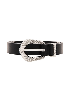 petit moments Slim Modern Rodeo Belt in Black. Size M/L. Also in XS/S.