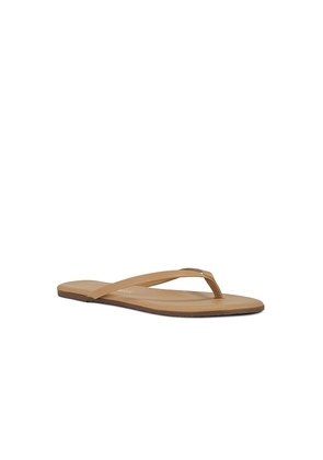 TKEES Foundations Matte Flip Flop in Brown. Size 7. Also in 8, 9.