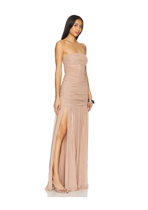 retrofete Adele Dress in Beige. Size M. Also in S, L, XL.