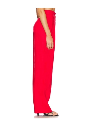 Ronny Kobo Krew Pant in Red. Size XS. Also in XL.