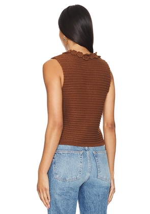 Tularosa Callia Vest in Brown. Size M. Also in L.