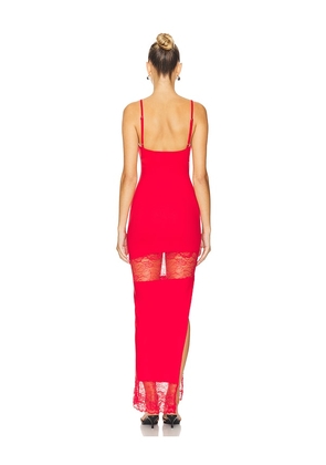superdown Gemma Maxi Dress in Red. Size M. Also in S, L.