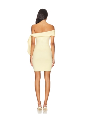 SNDYS Jaymes Mini Dress in Yellow. Size M. Also in L, XL, XS, XXL, XXS.