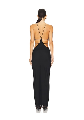 superdown Rue Maxi Dress in Black. Size M. Also in L, XL.