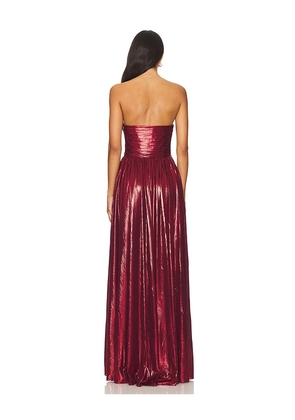 retrofete Waldorf Dress in Burgundy. Size S. Also in XS, M.
