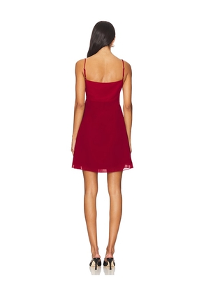 Tyler McGillivary Lyla Dress in Burgundy. Size XL. Also in XS, L.
