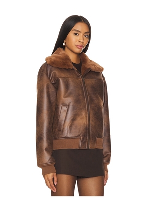 Tularosa Tanya Jacket in Brown. Size M. Also in XXS, XS, S.