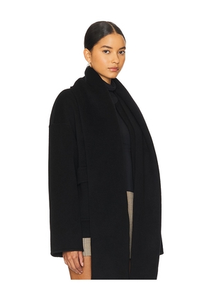 Rue Sophie Jardin Scarf Jacket in Black. Size M. Also in S, XS, L, XL.