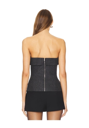Rue Sophie Concorde Top in Charcoal. Size M. Also in L.