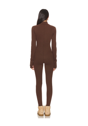 Show Me Your Mumu Lodge Onesie in Chocolate. Size M. Also in S, XS.