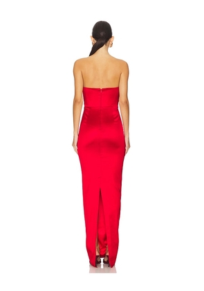 SAU LEE Esther Gown in Red. Size 2. Also in 0, 4.