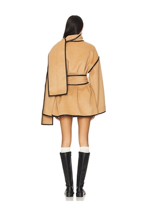 Tularosa Diana Coat in Brown. Size S. Also in XS, M, XL.