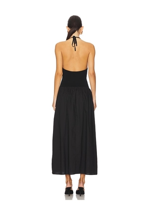 Shona Joy Aliah Halter Midi Dress in Black. Size M. Also in L.