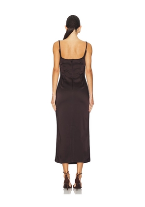 Paris Georgia Heart Dress in Chocolate. Size S. Also in L.