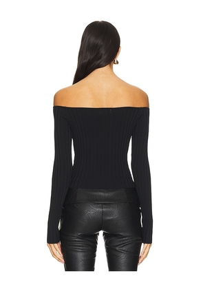 superdown Calypso Top in Black. Size M. Also in L.