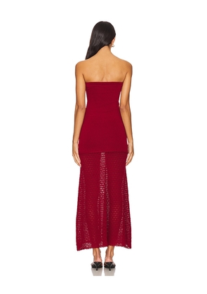 Posse Romy Dress in Red. Size L. Also in M, XL.