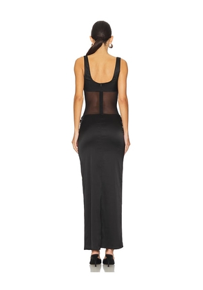 superdown Astri Maxi Dress in Black. Size M. Also in XS, L, XL.