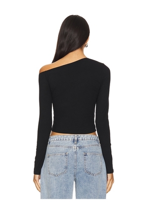superdown Corinne Off Shoulder Top in Black. Size M. Also in XS, XXS, S, XL.