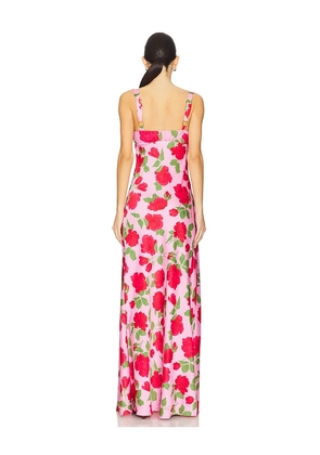 Show Me Your Mumu Maude Maxi Dress in Pink. Size L. Also in XS, M.