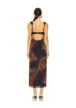 Runaway The Label Dinah Midi Dress in Black. Size M. Also in XS, S.