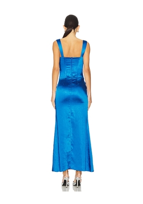 Runaway The Label Oura Maxi Dress in Royal. Size M. Also in S, XS.