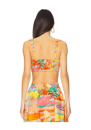 Show Me Your Mumu Pisa Top in Orange. Size M. Also in L, XL.