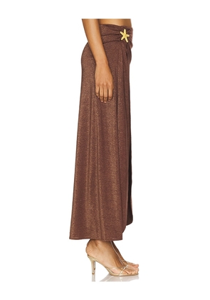 Show Me Your Mumu Cyprus Sarong in Brown. Size XS/S. Also in M/L, XL/XXL.