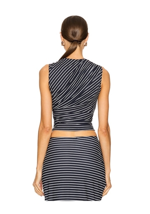 Ronny Kobo Cate Top in Navy. Size S. Also in L.
