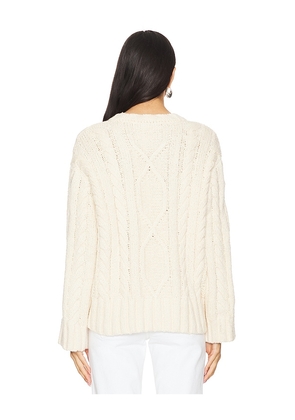 Tularosa Axel Sweater in Ivory. Size M. Also in XS, S, L.