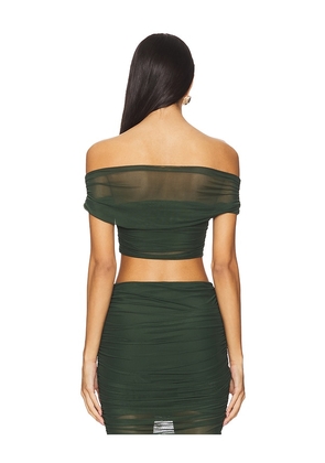 SEROYA Marsh Top in Green. Size S. Also in XS, XXS.