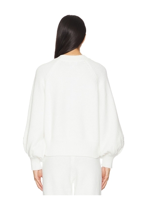 SNDYS Maja Knit Jumper in White. Size S. Also in XS.