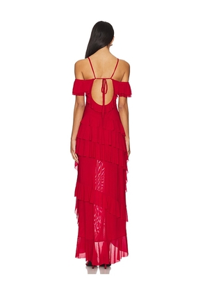 Runaway The Label Hariette Maxi Dress in Red. Size S. Also in XS.