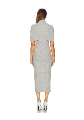 SEROYA Wisteria Gown in Grey. Size M. Also in L, S, XL, XS.