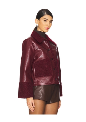 Rails Dria Jacket in Wine. Size M. Also in XS, S, L.
