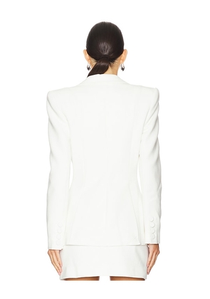 SANS FAFF Sloan Structured Blazer in White. Size M. Also in L, S, XS.