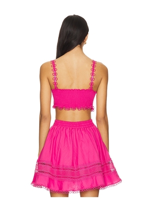 PEIXOTO Jasmine Top in Pink. Size M. Also in L, S, XL, XS.