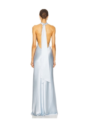 SAU LEE Pearl Gown in Baby Blue. Size 10. Also in 2, 4, 6, 8.