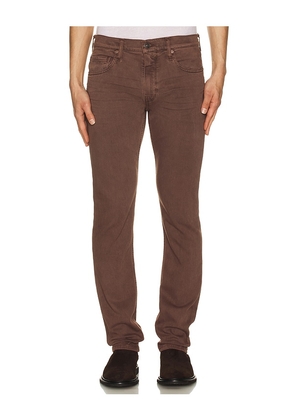 PAIGE Lennox Slim Jeans in Red. Size 30. Also in 29.