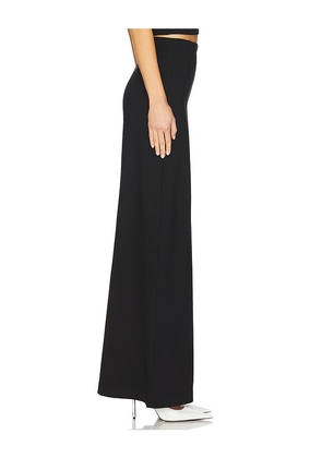 Ripley Rader Ponte Knit Wide Leg Pant in Black. Size M. Also in S, XS, L.